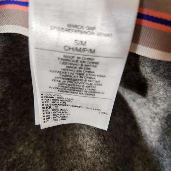 Gap NWOT Women Size S/M-P/M Gray Pinched Crown 100% Soft Wool Fedora Hat Casual - Picture 12 of 16